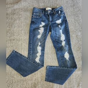 GARAGE super skinny distressed jeans Women's Sz 0